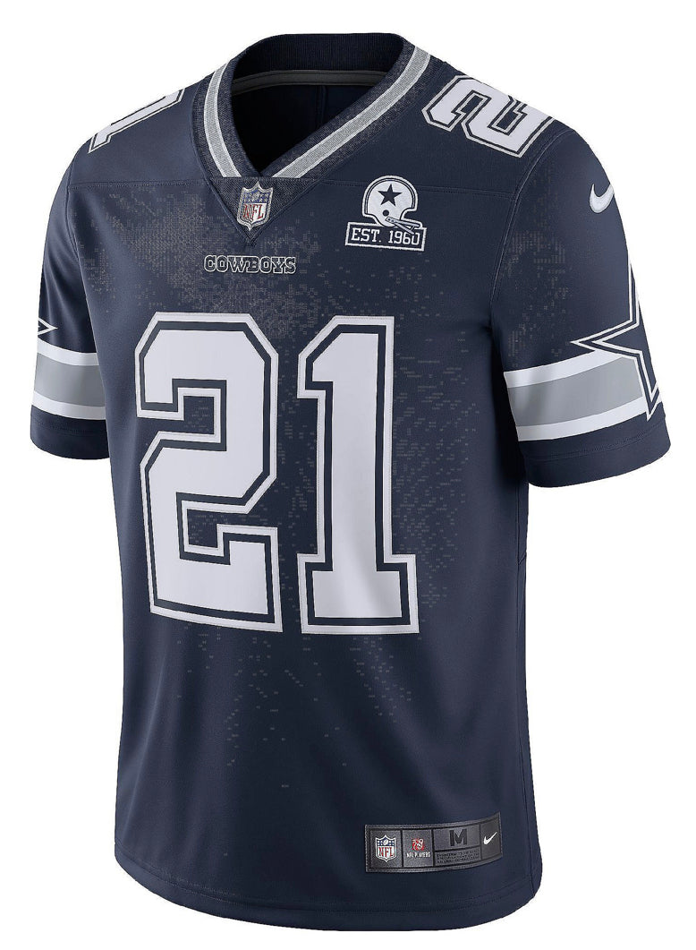 Dallas Cowboys Nike Custom Game Jersey - White